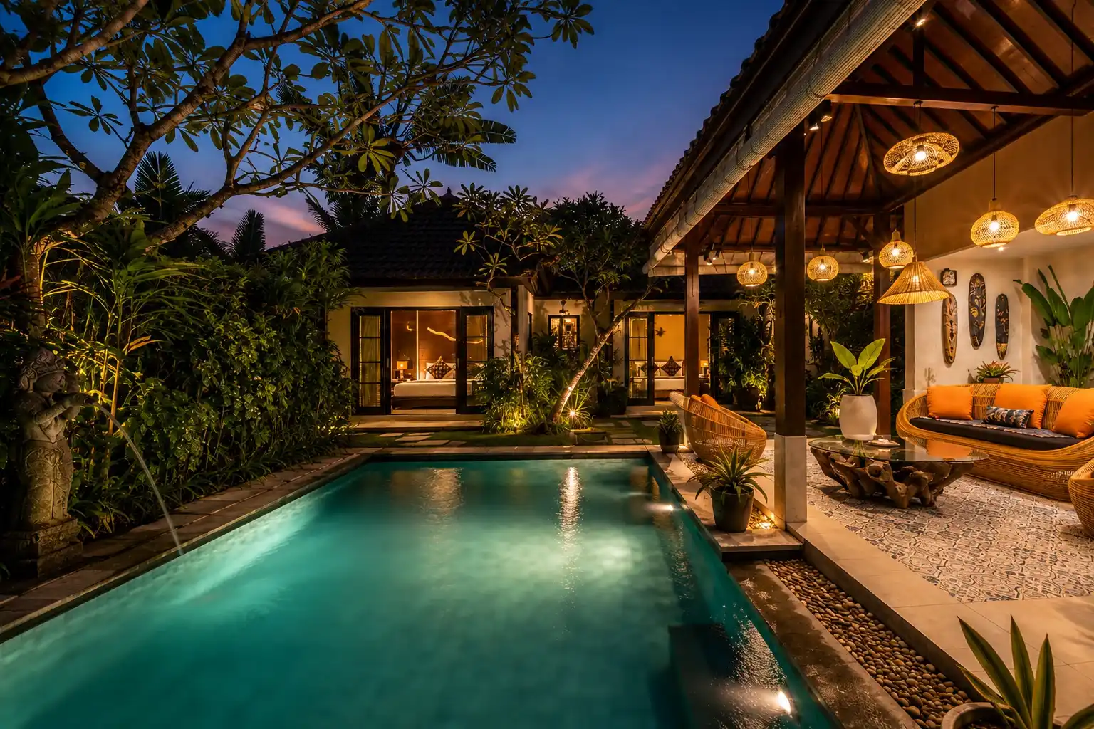Two Bedroom Villa with private pool at Katala Suites & Villas in Sanur